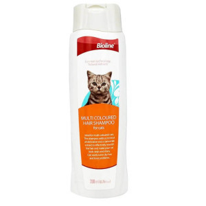 Bioline Multi Coloured Hair Cat Shampoo 200ml