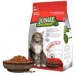 Jungle Adult 1 year+ Cat Food with Lamb 1.5kg