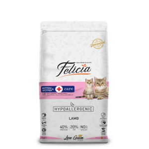 Felicia Low Grain Kitten &amp; Mother Care Lamb 2kg