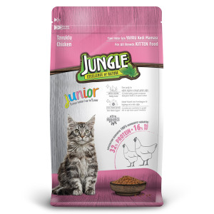 Jungle Junior Cat Food Chicken (2-12 month) 500 gm